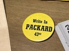 Rare Lot 1982 Vintage Ron Packard San Diego California Congress Political Button