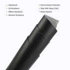 Black Vinyl Faux Leather Fabric Sheet Repair Auto Marine Rv Seat Sofa Furniture