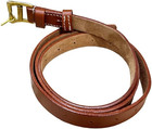 Vintage Leather Rifle Sling  Wwii Italian Carcano 100  Brown