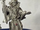 Pewter Figurines 1992 Ridalfi Gallo Wizard 9694   1988 Tsa Caped Figure Pp256