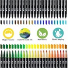 120 Colors Art Paint Markers  Dual Tip Acrylic Paint Pens With Brush Tip   Fi