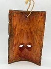 Hand Carved Wooden Tribal Wall Mask Bird   Face Design Rustic Wall Art Decor