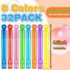 32 Pcs Mini Bubble Wands 8 Colors Circle Party Favors For Kids Supplies In    