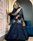 Ready Made Anarkali Gown Indian Salwar Kameez Pakistani Suit Wedding Party Wear 