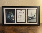 Titanic Coal Artifact   Framed Display   15x8   W  Coa   Genuine Wreck Artifact