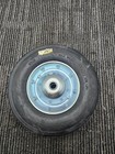  qty 2  10x2 5 Solid Rubber Wheel Tire 5 8 Bore Hard Snow Blower Dolly Cart
