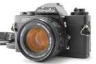  mint  Minolta Xd Black Film Camera W  Md Rokkor 50mm F1 4 Lens From Japan