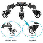 Neewer Photography Tripod Dolly  Heavy Duty With Larger 3-inch Rubber Wheels