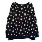 Christmas Women s Juniors  Size Xl Rudolph Santa Ugly Holiday Party Sweatshirt