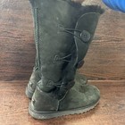 Ugg Australia Bailey Women s  button Triplet Winter Boots Size 11 Black  1873