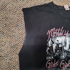 Motley Crue Girls Girls Girls Band T Shirt 3xl  cut Sleeves  Black Gildan Heavy