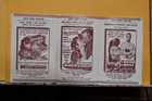 1956 West Bend And Mermac Theatres Handbill Wisconsin Forbidden Plant