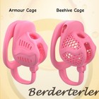 2025 New Anchor Design Male Chastity Device Breathable Cage 4 Rings Bondage Men 