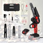 Shall 4 6  Mini Handheld Electric Chainsaw Cordless Chain Saw 21v Us