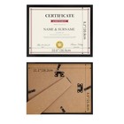 Picture Frame Certificate Award Document Diploma 8 5 By 11 Thin 8 5x11 Black