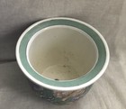 Da Qing Qianlong Nian Zhi Porcelain Planter Pot Floral Pattern Vintage