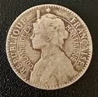 1897 Martinique 1 Franc     Km 41