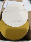 Cgw Hook   Loop Disc  5  Dia  150 Grit  Coated  Aluminum Oxide Qty 100