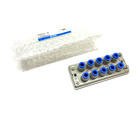 Smc Kdm10s-06 Socket-type Multi-connector 10-port 6mm Tube Gray