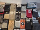 Huge Lot Approx 100 Vintage Transistor Radios Untested Various Conditions