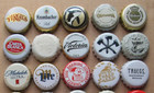 30 Shades Of White Themed Worldwide Beer Bottle Caps Lot 3