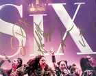 Rare     Six  Original Cast Signed Poster Pre Broadway Ordway Theatre  Mn Dec 2019