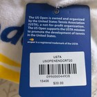 Us Open Official Cotton Endcourt Towel Tennis White Yellow Blue 23   x41    Nwt