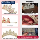Womens Crystal Crown Tiara Rhinestone Headband Bridal Princess Jewelry