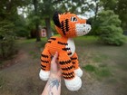 Handmade Plush Crocheted Tiger     Amigurumi Jungle Friend