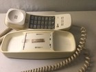 At t 210 Trimline Princess Phone Ivory Push Button Wall Desk Vintage Prop