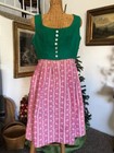 Dirndl 1950 s Gr  bming Austria Trachten K  Gschwandtner Dress Traditional Lll 38