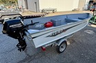 2017 Alumacraft V14 - 2020 Mercury 15 Hp  Four Stroke -