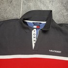 Tommy Hilfiger Vintage Long Sleeve Sweatshirt Polo Shirt - Size Medium