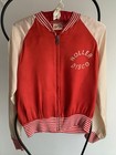 1970s Vintage Roller Disco Satin Bomber Jacket