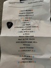 Hardy - 2026  country Country  Tour Issue Guitar Pick Pick And Set List 2026