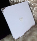 Handmade Wedding Scrapbook Photo Album Journal With Lace Faux Pearls Beads 40 Sh