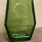 Wheaton Green Rip Coffin Shaped Glass Poison Bottle   5  Goth Horror Halloween