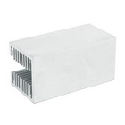 40mm Heatsink 100x40x40mm Aluminum Cooler Heat Sink For Cooling Led Power Amp   