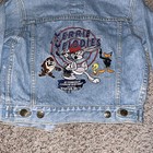 Vintage 90s Kids Looney Tunes Merrie Melodies Denim Jean Jacket Size Xxs
