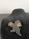 Vintage Usa Umpires Pin Tasmanian Devil  will Work For Food  Brooch