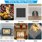 1 Piece Metal Woven Mesh Screen 14 6 X 11 4 In  372mmx292mm   4 5mm Hole 5 Mesh 