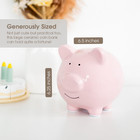 Large Ceramic Piggy Bank  Ideal For Boys And Girls  Kids Money And Coin Bank  Pe