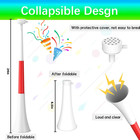 Collapsible Stadium Horn 24 Inch Vuvuzelas Soccer Horn Blow Horn Trumpet
