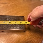 Antique Wheeler   Wilson Sewing Machines Dovetail Jointed Wooden Hinged Box W w