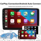 Double 2din Android 15 Car Stereo Radio Carplay Wifi Gps 10 1   Rotatable Screen