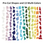 Irregular Glass Mosaic Tiles For Crafts Bulk 200g Broken Mosaic Glass Pieces For