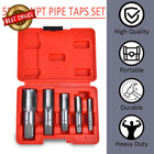 Professional 5 Piece Npt Pipe Tap Set  Carbon Steel Npt Thread Forming Taps And