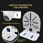2 Pack L-shape Dome Camera Bracket  Cctv Security Mount  Xbq-2 5  Wall Mount