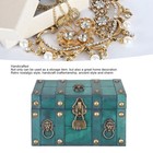 Treasure Chest Storage Box  Vintage Decorative Storage Box With Combination L   