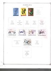 Collection Yugoslavia Part B  Scott Album Pages  1959 1968  Cat  77  Mint  used